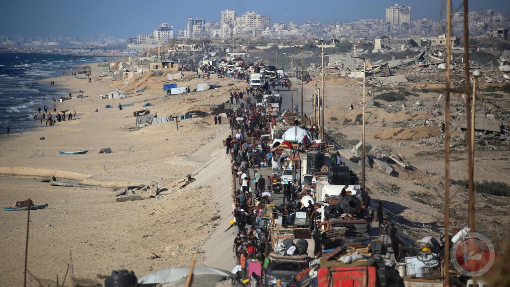 اسرائيل: نصف مليون فلسطيني نزحوا من مدينة غزة