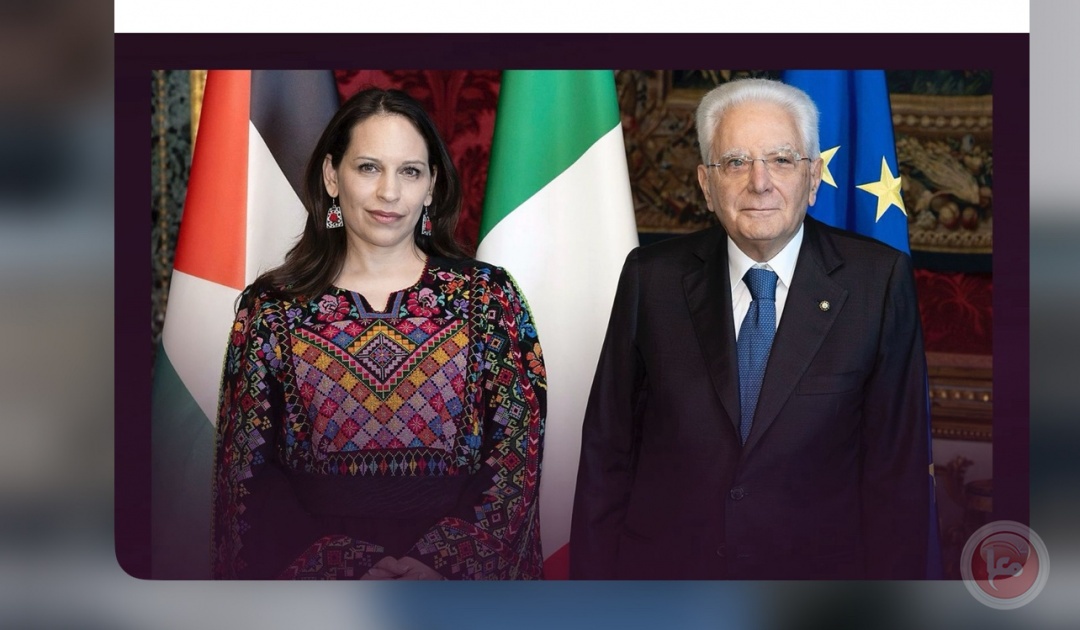 اعتماد أوراق السفيرة أبو عمارة لدى إيطاليا
