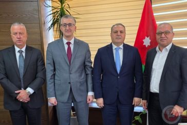 رجال اعمال يبحثون مع السفير الأردني زيادة التبادل التجاري بين الأردن وفلسطين
