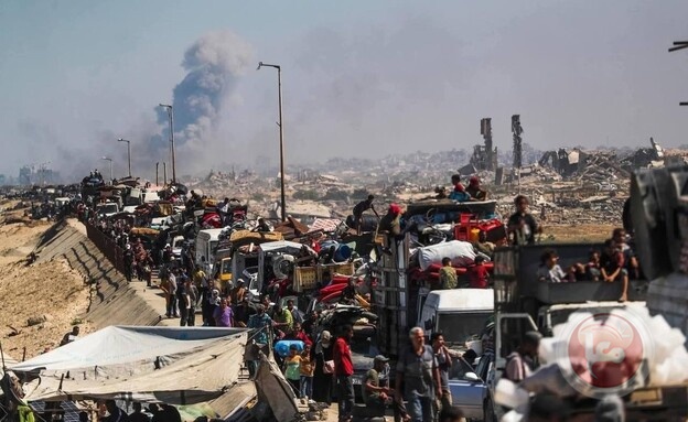 جيش الاحتلال يعلن: نزوح الغزيين جنوبا لن يتم إلا عبر حواجز التفتيش