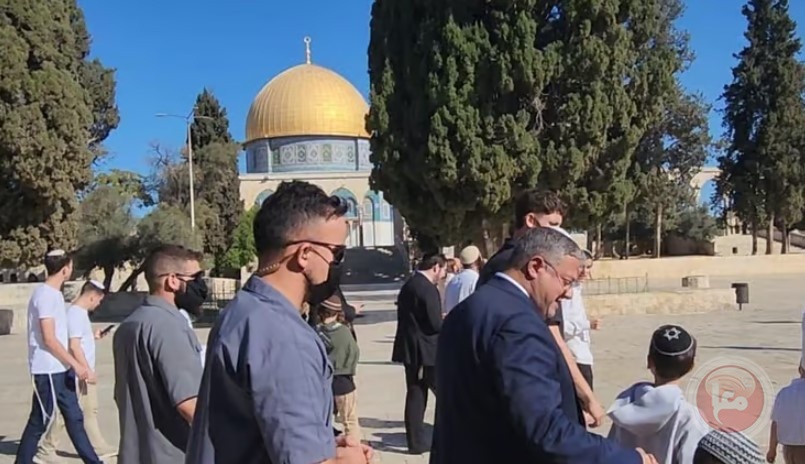 الاردن يدين: بن جفير يقتحم الاقصى