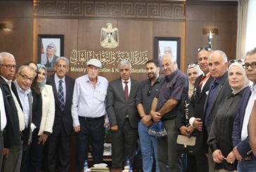 برهم يستقبل اللجنة التحضيرية لمؤتمر 