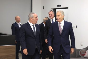 نائب الرئيس يبحث مع توني بلير وممثل أميركي ترتيبات 