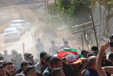 أهالي طوباس يشيعون جثمان الشهيد دراوشة إلى مثواه الأخير