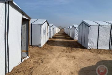 افتتاح مركزين جديدين للإيواء بخيام محلية الصنع لحماية النازحين وسط قطاع غزة