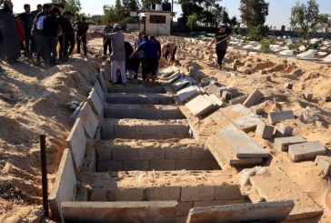 الصحة بغزة تقرر دفن 38 شهيدا لم يتم التعرف عليهم