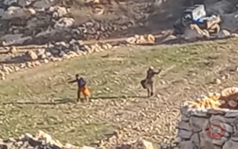 مسافر يطا.. مستوطنون يحرثون أراضي المواطنين والاحتلال يمنعهم من دخولها (شاهد)