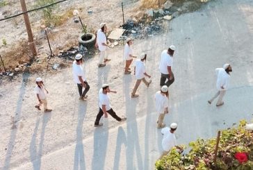 مستوطنون يقتحمون بورين ويتما جنوب نابلس