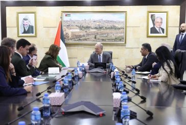 مصطفى يبحث مع وفد من المجلس الأوروبي آخر المستجدات