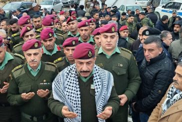 اقامة نصب تذكاري للشهيد الرائد حسين نصار في يطا
