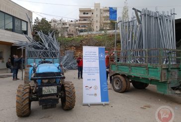 الإغاثة الزراعية تُسلّم الدفعة الرابعة من المستلزمات المعدنية ومعرشات العنب في بلدة الخضر