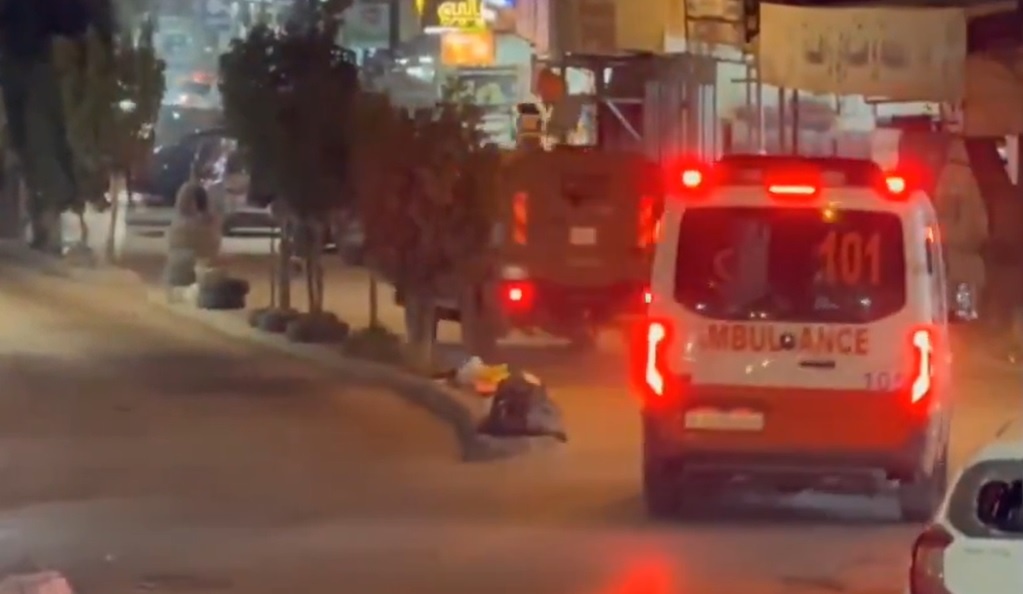 الاحتلال يصيب مواطنا في بلدة الرام شمال القدس