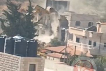 جرافات الاحتلال تهدم منزلا في بلدة الخضر جنوب بيت لحم