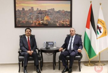 الشيخ يلتقي السفير التونسي لدى فلسطين ويبحثان مستجدات الأوضاع بغزة والضفة الغربية