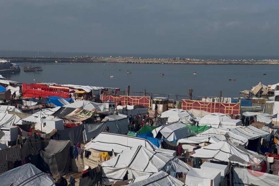 انهيار منازل بغزة نتيجة المنخفض واسرائيل تواصل خروقاتها