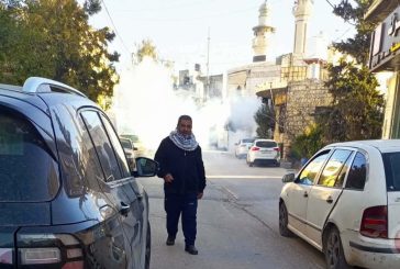 إصابات بالاختناق خلال اقتحام قوات الاحتلال بلدة بيت أمر