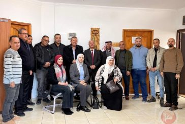 أبو هولي يلتقي اللجنة الشعبية لمخيم عين السلطان ويشيد بأدائها ويؤكد أهمية دور الأونروا