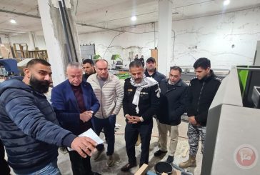 اتحاد الألمنوم والزجاج ووزارة الصناعة والضابطة الجمركية يتفقدون مصانع في محافظة بيت لحم