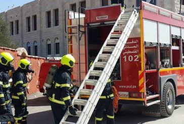 الدفاع المدني: احتراق منزل في حلحول وإصابة 4 مواطنين بالاختناق