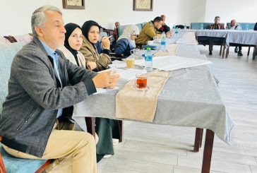 ورشة عمل حول التخطيط المشترك لمأسسة عمل رابطة النازحين والمهجّرين الفلسطينيين في غزة