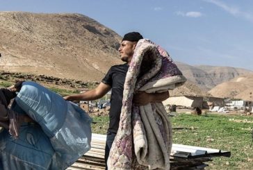 مستوطنون يجبرون 33 عائلة على الرحيل قسرا من تجمع شلال العوجا