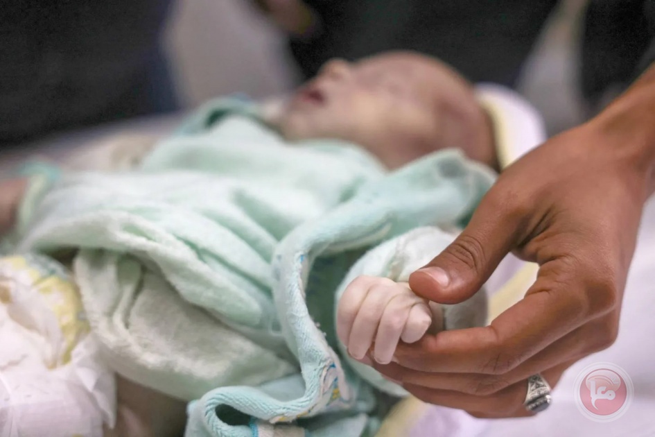 وفاة رضيع نتيجة البرد القارس في غزة