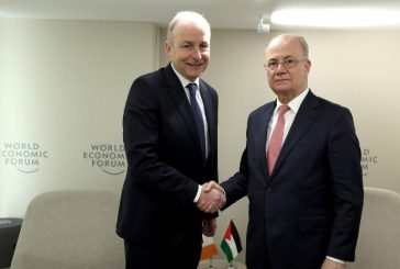 مصطفى يبحث مع نظيره الإيرلندي تطورات الأوضاع في فلسطين