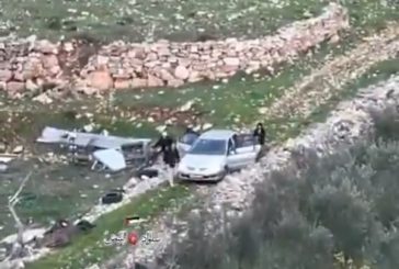 مستوطنون يهاجمون قريتي المغير ويبرود