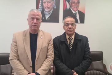 حسونة يبحث مع العطاونة واقع الصناعة والمناطق الصناعية في محافظة الخليل