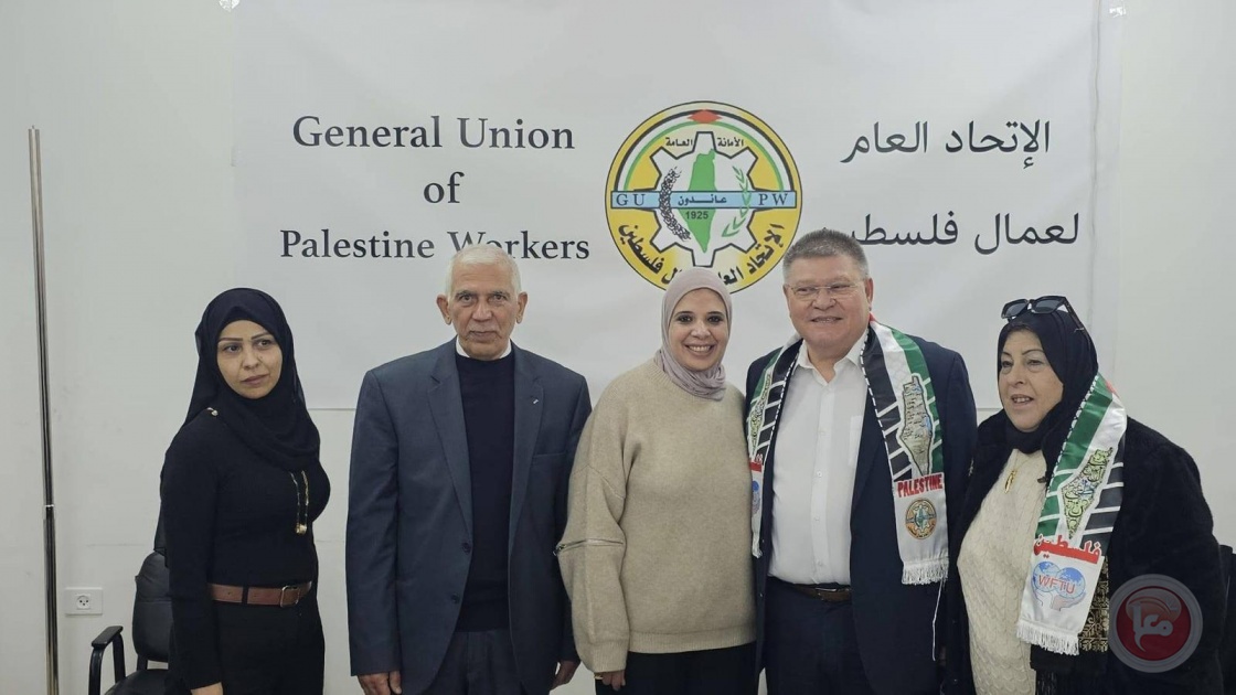 اجتماعٌ نقابي وعمّالي موسّع حول الحركة العمالية الفلسطينية