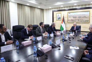 مصطفى يبحث مع المبعوث الأوروبي لعملية السلام المستجدات السياسية والأوضاع الميدانية