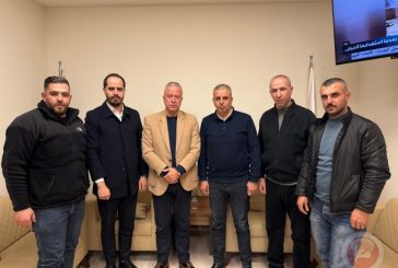 وفد من رجال الأعمال يلتقي مدير الاستخبارات العسكرية بالخليل لبحث الوضع الاقتصادي