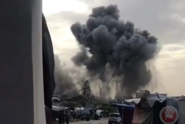 الجيش الإسرائيلي يقصف مبنى بغزة بعد إنذار بإخلائه