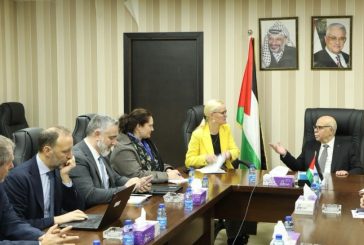 رئيس مجلس القضاء الأعلى يبحث مع رئيس بعثة الشرطة الأوروبية تطوير العمل القضائي ودعم سيادة القانون