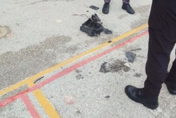 الشرطة تتعامل مع شظايا صاروخية سقطت في بيت ساحور