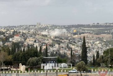 صور- سقوط شظايا صاروخ إيراني قرب المسجد الأقصى
