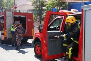 الدفاع المدني: تعاملنا مع 12 حالة جراء تساقط شظايا صواريخ