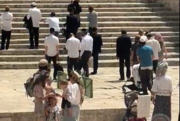 شاهد- مستوطنون يقتحمون الأقصى ويؤدون طقوسا تلمودية