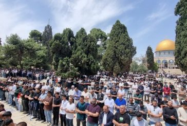 70 ألف مصل يؤدون الجمعة في المسجد الأقصى