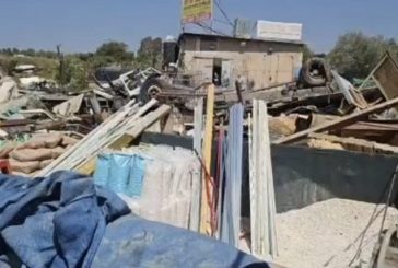 الاحتلال يهدم 6 منشآت تجارية شمال سلفيت