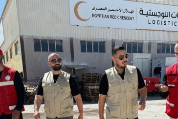وفد جمعية روابي يزور العريش برفقة الهلال الأحمر المصري لبحث آليات توسيع الاستجابة الإنسانية في غزة