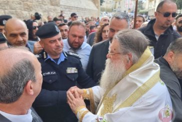 الشرطة تؤمّن مراسم استقبال النور المقدس القادم من القدس إلى مدن بيت لحم