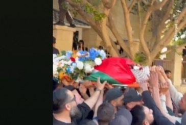 تشييع جثمان الشهيد عودة إلى مثواه الأخير في دير دبوان