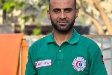 استشهاد مسعف شمال غزة واصابة شرق خان يونس