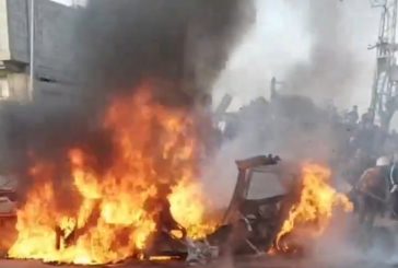 شهيد وعدة إصابات جراء قصف الاحتلال مركبة مدنية وسط قطاع غزة