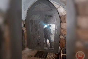 فيديو- مستوطنون ينصبون 