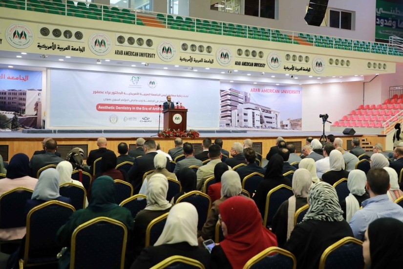 انطلاق فعاليات المؤتمر السنوي لكلية طب الاسنان في الجامعة العربية الامريكية