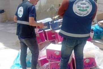 ضبط وإتلاف 13 طنًا من المواد الغذائية الفاسدة بالخليل