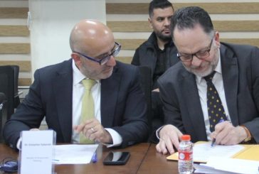 توقيع اتفاقيات إطلاق مشروع “تجديد” لمعالجة المياه العادمة شمال غرب جنين