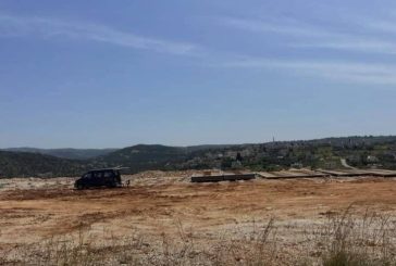 مستوطنون يشرعون بإقامة بؤرة استيطانية جديدة على أراضي بروقين غرب سلفيت
